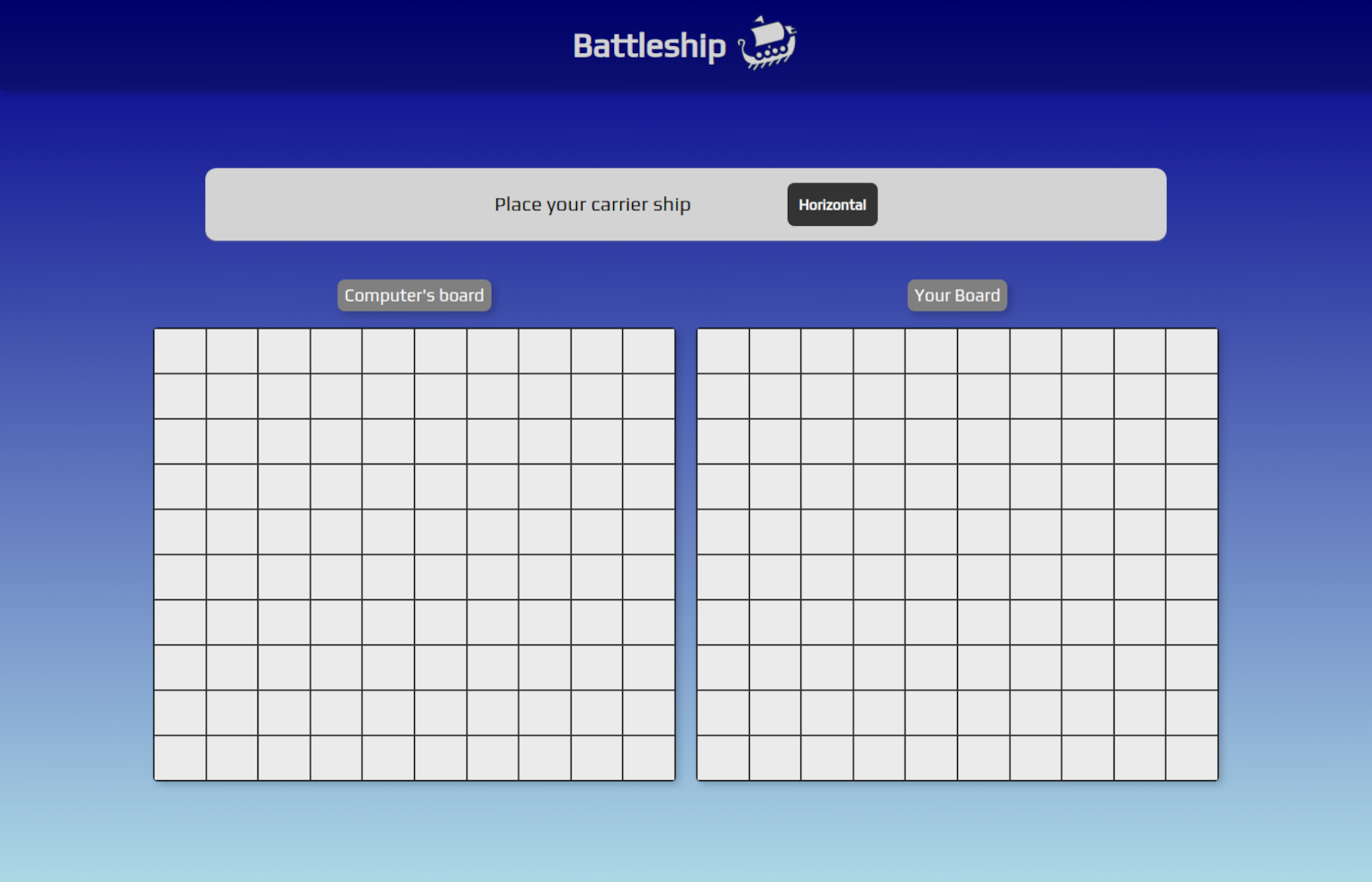 battleship game home page
